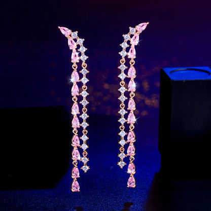Blush Tassel Glow Drops | Delicate, feminine, and undeniably eye-catching.