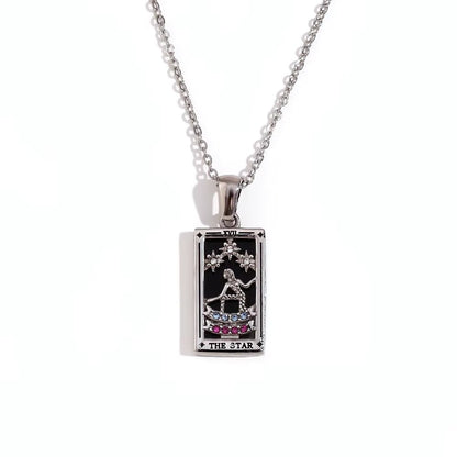 The Star Tarot Pendant – 18K Gold Necklace of Hope & Healing